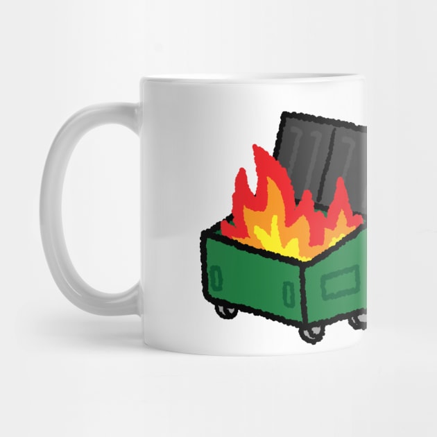 Dumpster Fire by caravantshirts